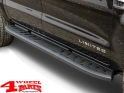 Running Boards Shark Design Black Ranger 12-22 + Raptor 19-22