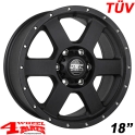 Alufelge 8x18 ET +45 W-TEC All Terrain TÜV Ranger Raptor 19-22