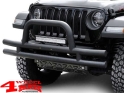 Front Bumper Black Rock Black Textured Gladiator JT year 19-24