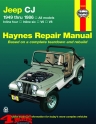 Reparaturanleitung Haynes Jeep CJ Bj. 1949-1986