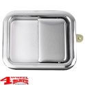 Türgriffmulde außen Stahltüre Chrom CJ + Wrangler YJ TJ 81-06
