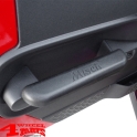 Arm Rest Hard Door Pad Pair Front Wrangler JK year 07-10