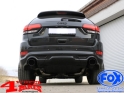 Stainless Steel Black Muffler TÜV Grand Cherokee WK2 15-21 6,4 L SRT8