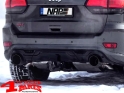 Valve Control Stainless Steel Muffler Black with TÜV Grand Cherokee WK2 12-21 6,4 L SRT8 with Hitch