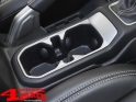 Front Cup Holder Bezel Silver Accent Wrangler JL JT year 18-24