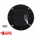 Tankklappe abschließbar Aluminium schwarz Wrangler TJ Bj. 97-06