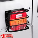 Rückleuchtenschutzgitter schwarz CJ + Wrangler 76-06 EU Modell