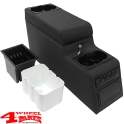Center Console Mega Black Denim CJ + Wrangler YJ year 76-95