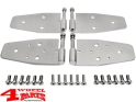 Türscharniere Set Edelstahl CJ + Wrangler YJ TJ Bj. 76-06