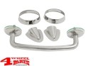 Windshield Tie Down Kit Stainless Steel Jeep Wrangler TJ year 97-06