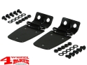 Hood Hinge Set in Black Stainless Jeep Wrangler TJ year 97-06